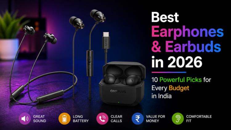 Best Earphones and Earbuds in 2026 – Top Picks India