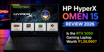 HP HyperX OMEN 15 Review 2026 – RTX 5050 Gaming Laptop India