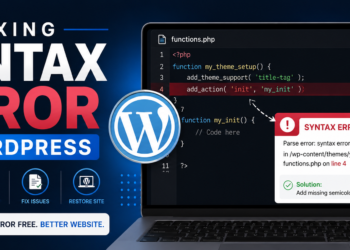 How to Fix Syntax Error in WordPress – Step by Step Guide