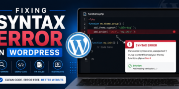 How to Fix Syntax Error in WordPress – Step by Step Guide