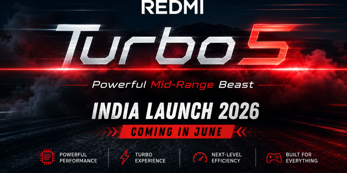 Redmi Turbo 5 India Launch June 2026 – Full Specs and Details