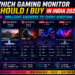 which gaming monitor should I buy in India 2026