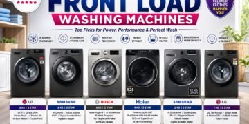Best front load washing machine models in India compared